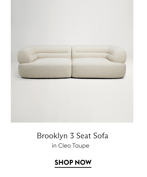 Brooklyn 3 Seat Sofa