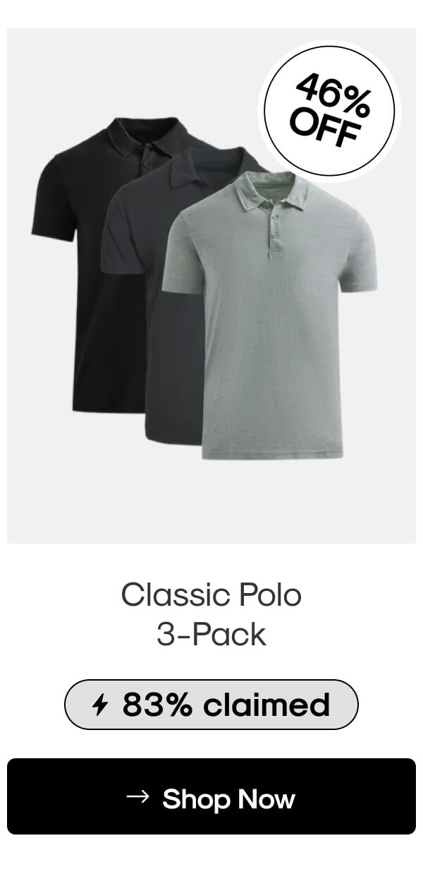 Classic Polo 3-Pack