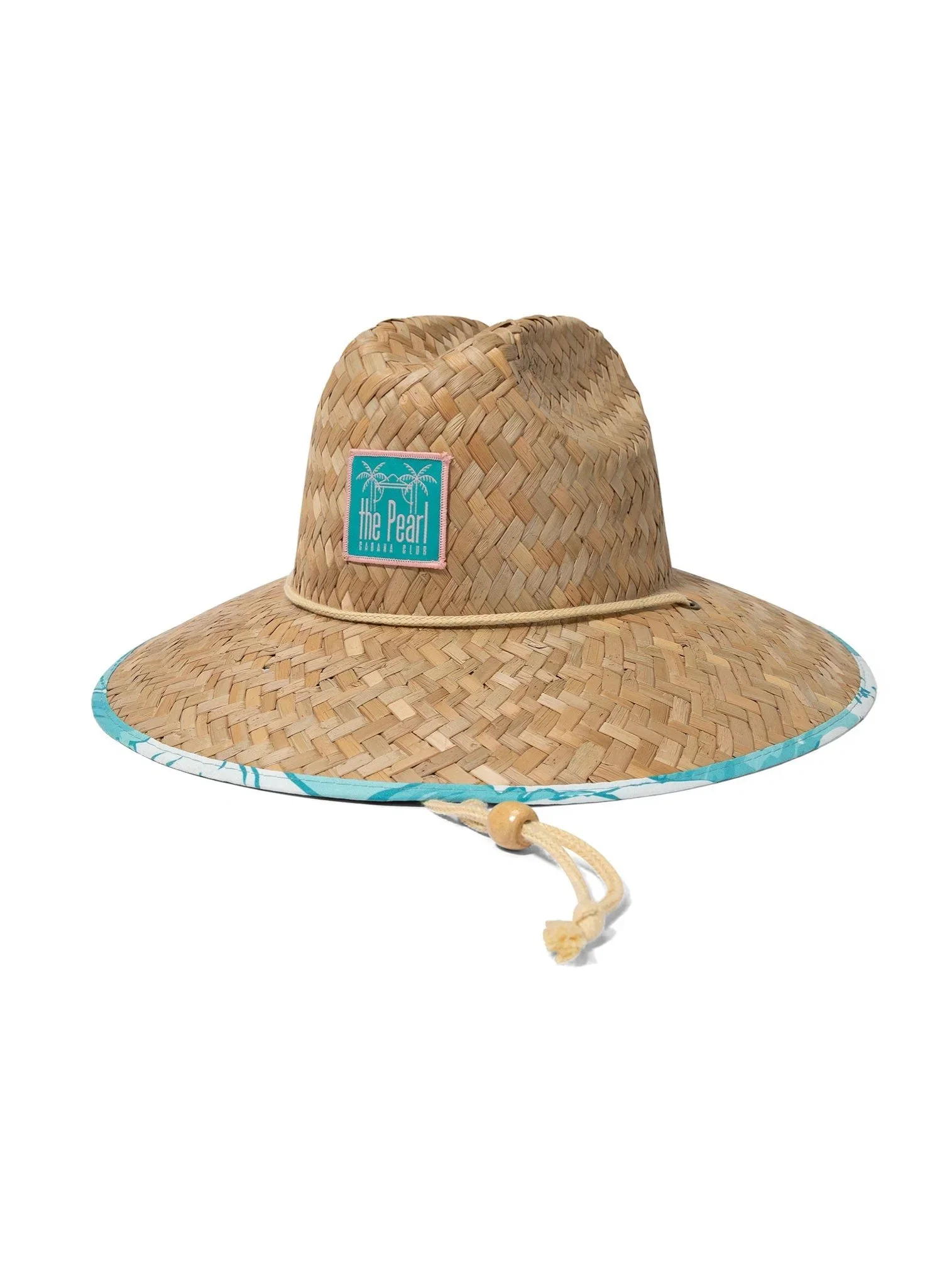 Image of 'Pearl Cabana Club' Beach Hat | Japanese Waves
