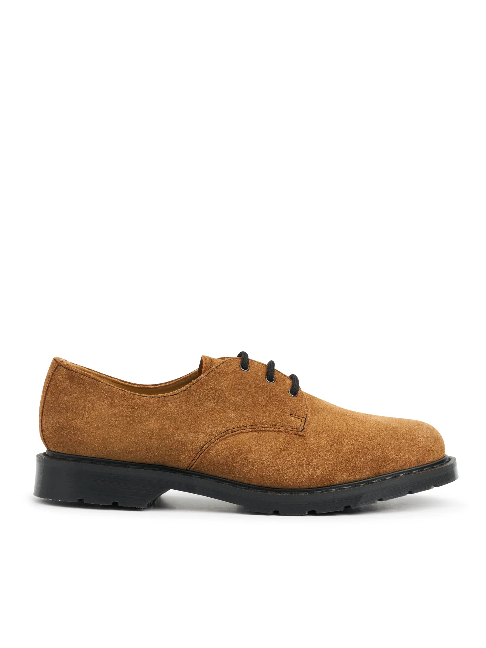 Image of Solovair x Oliver Spencer Gibson Shoe Tan Suede