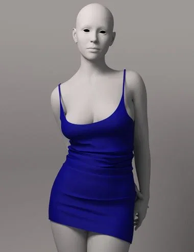 dForce EG RTCB Slip Dress for Genesis 9