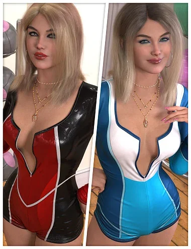 Workout Textures for dForce SU Sexy Yoga Clothes