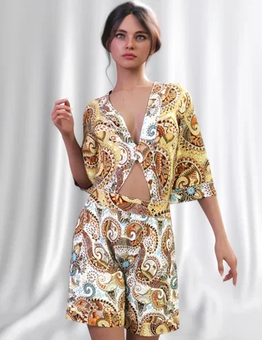 JMR dForce Erika Jumpsuit for Genesis 9 and 8 Female