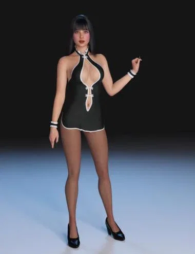 FG Fancy Maid Outfit for Genesis 9