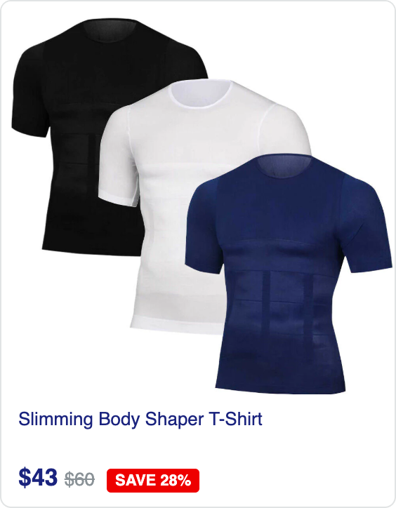 Slimming Body Shaper T-Shirt