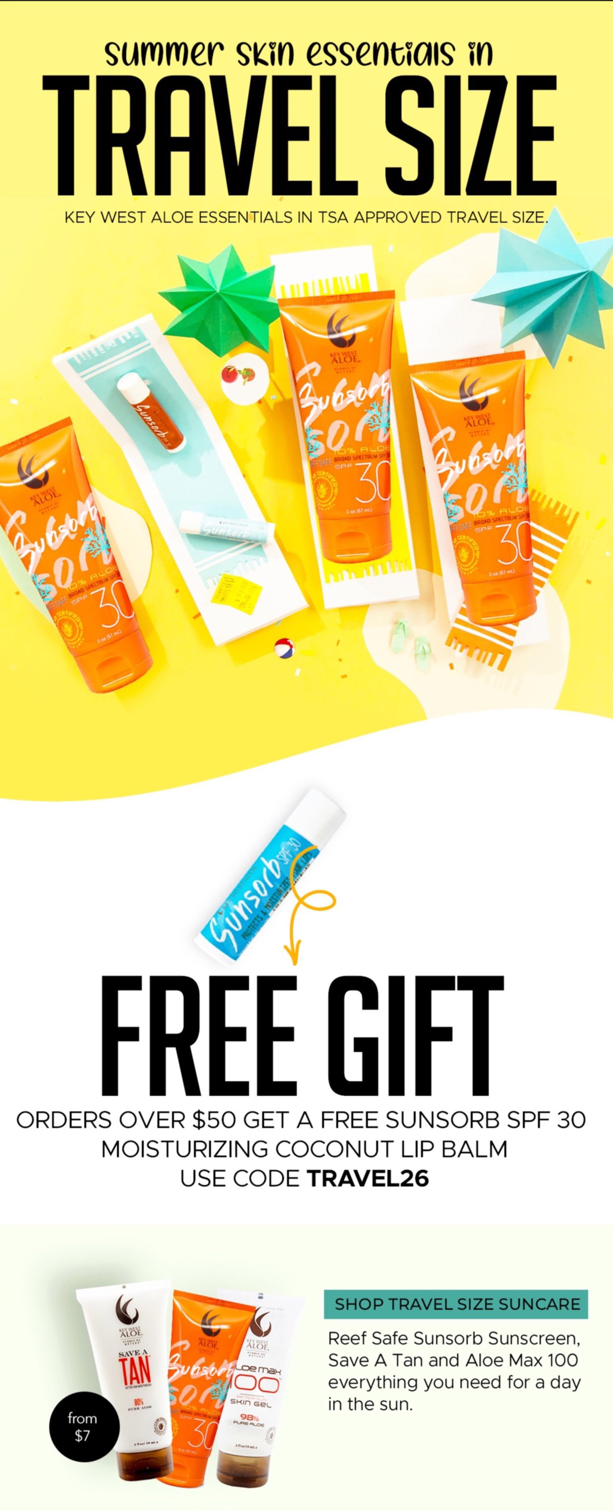 Free Gift with Purchase $50+