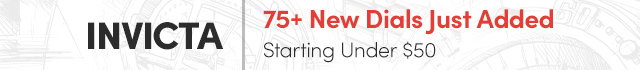 INVICTA | 75+ New Arrivals Starting Under $50