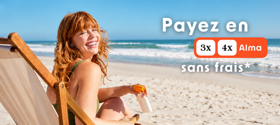 Paiement 3 et 4 fois sans frais