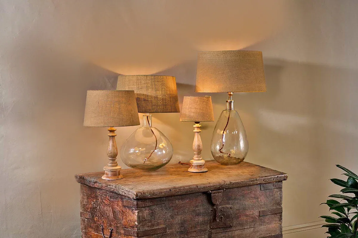 Image of Dia Jute Lampshade - Natural