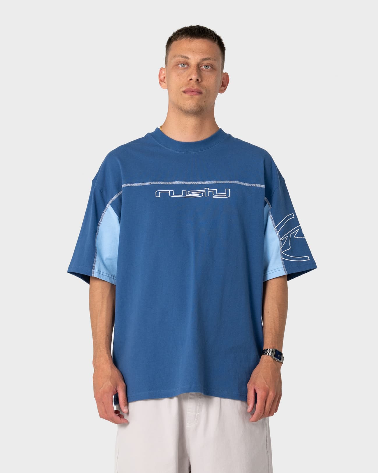 Cyberwave Graphic Oversized Tee