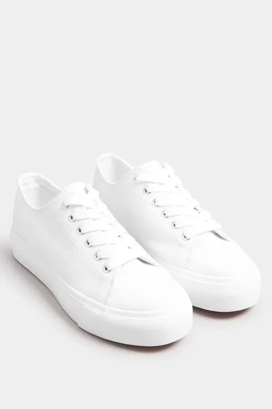 Image of Leinen-Sneaker in WeiÃ mit extra weiter EEE-Passform
