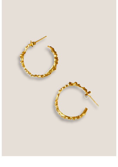 Arie Hoop Earrings
