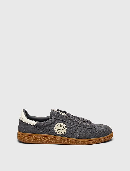 Grey ramblas trainer