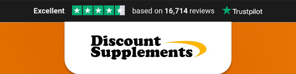Excellent based on 16,714 reviews Trustpilot Discount Supplements
