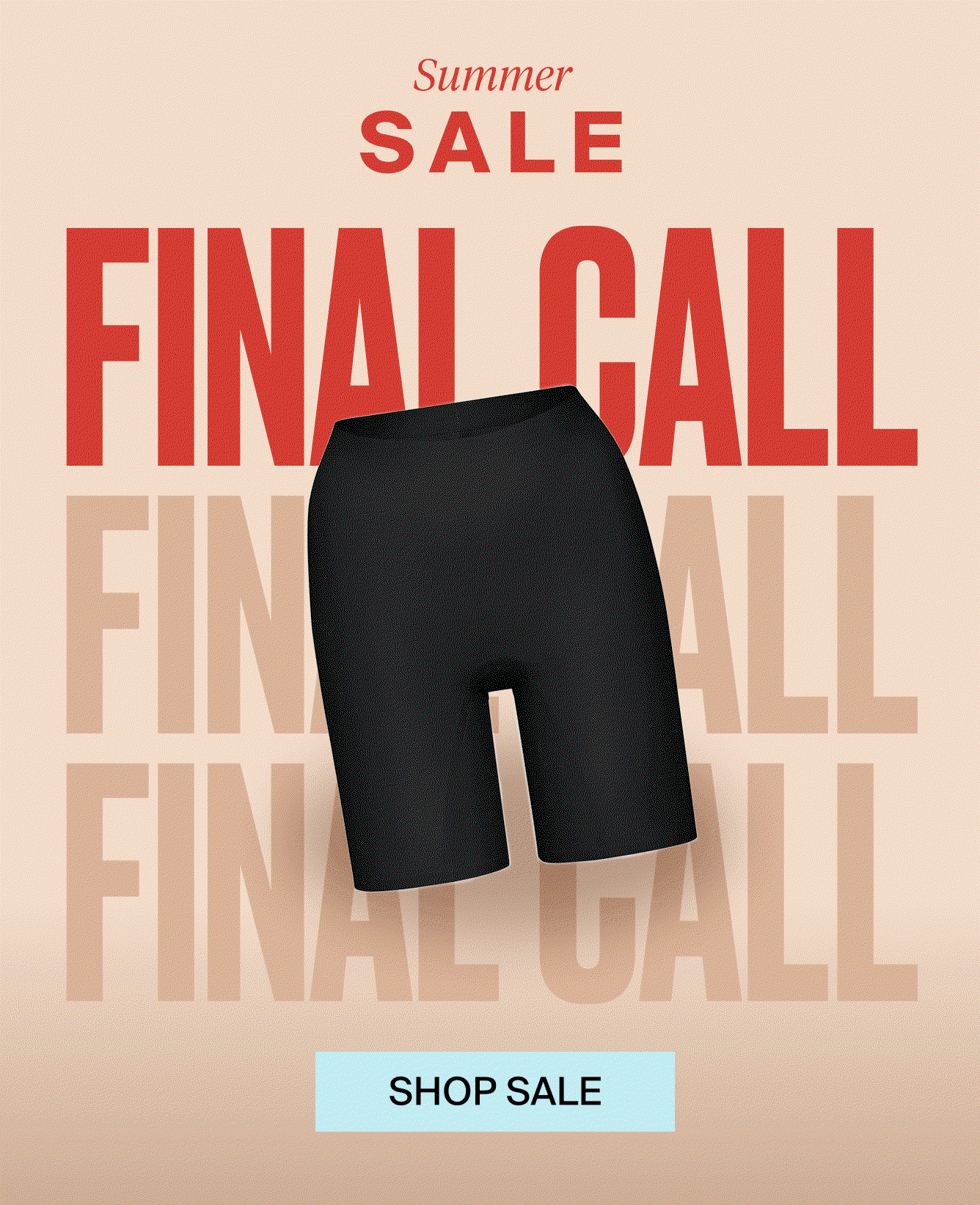 Summer Sale event FINAL CALL. Shop Sale
