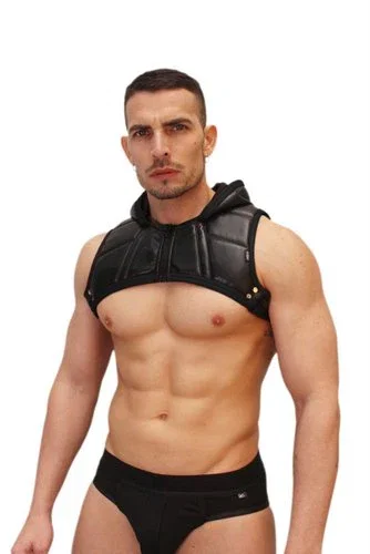 RØK Biker SWAT Hooded Crop Top Harness
