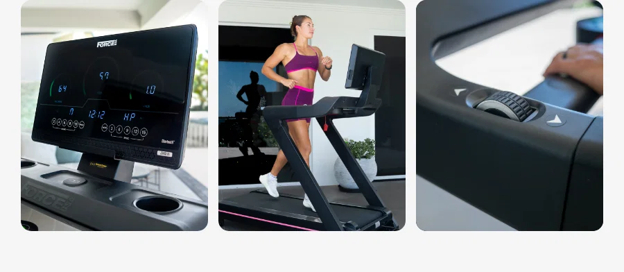 Force USA Glide Treadmill - Feature Images