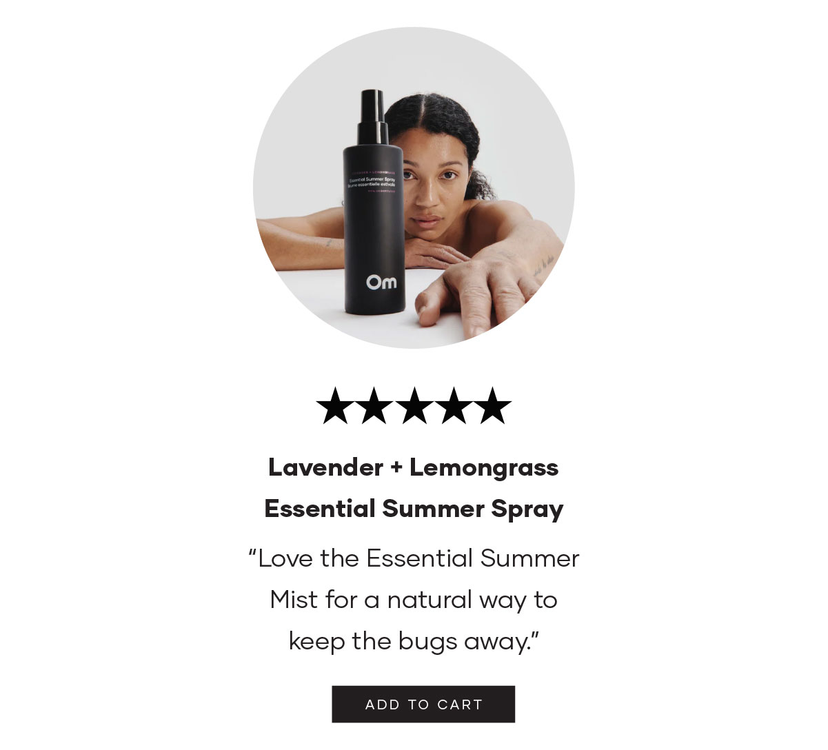 Lavender + Lemongrass Essential Summer Spray