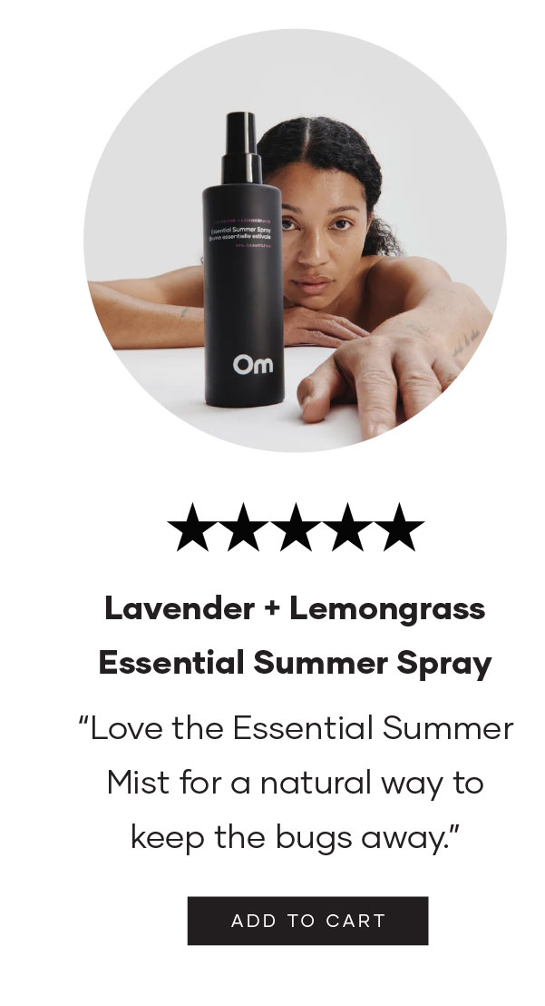 Lavender + Lemongrass Essential Summer Spray