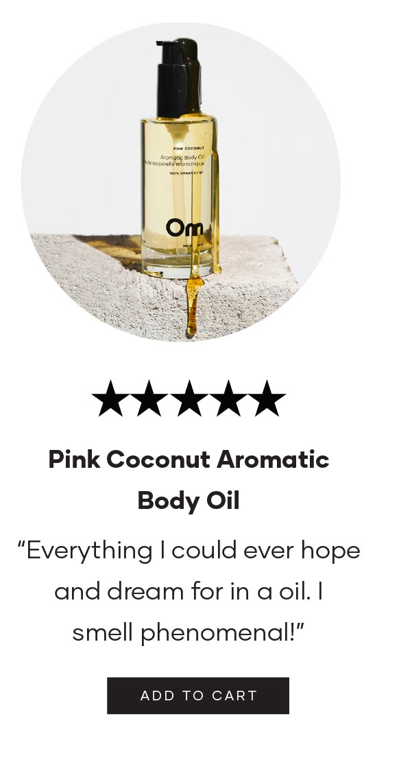 Pink Coconut Aromatic Body Oil