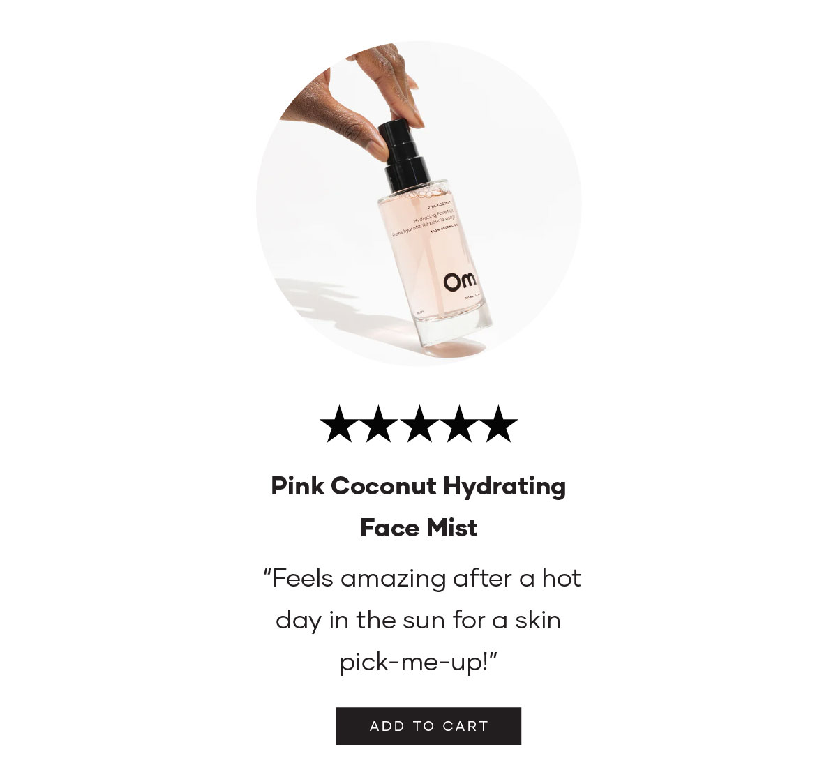 Pink Coconut Hydrating Face Mist