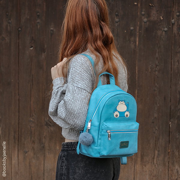 Pokemon - Relaxo schlafend Mini Rucksack blau