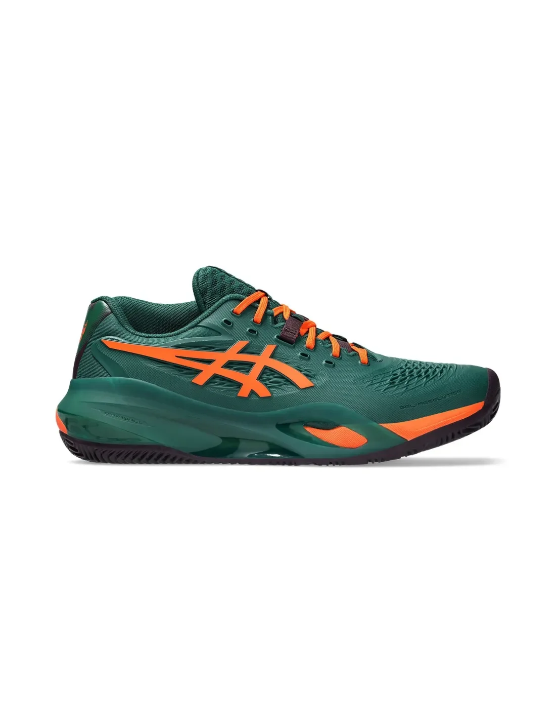 Asics Gel-Resolution X Padel Verde/Naranja 1041A492