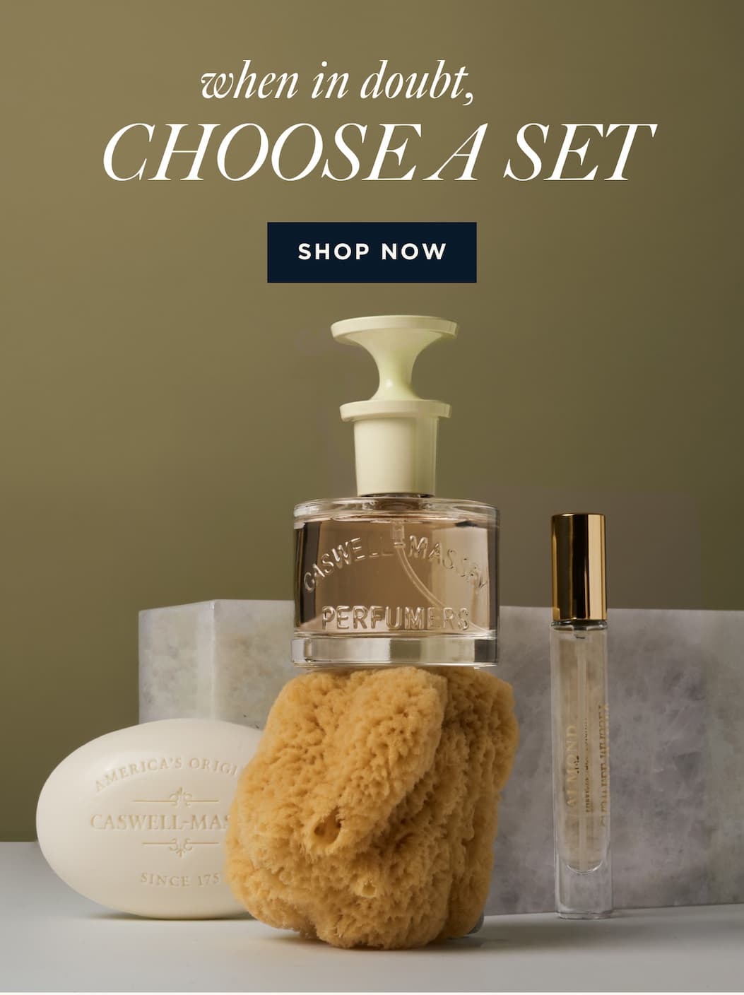 WHEN IN DOUBT, CHOOSE A SET