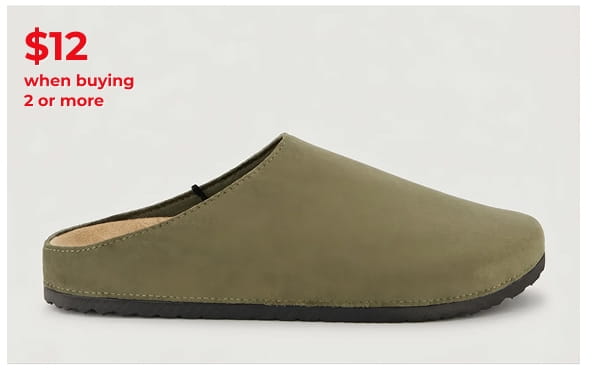 Shop Faux Suede Clogs