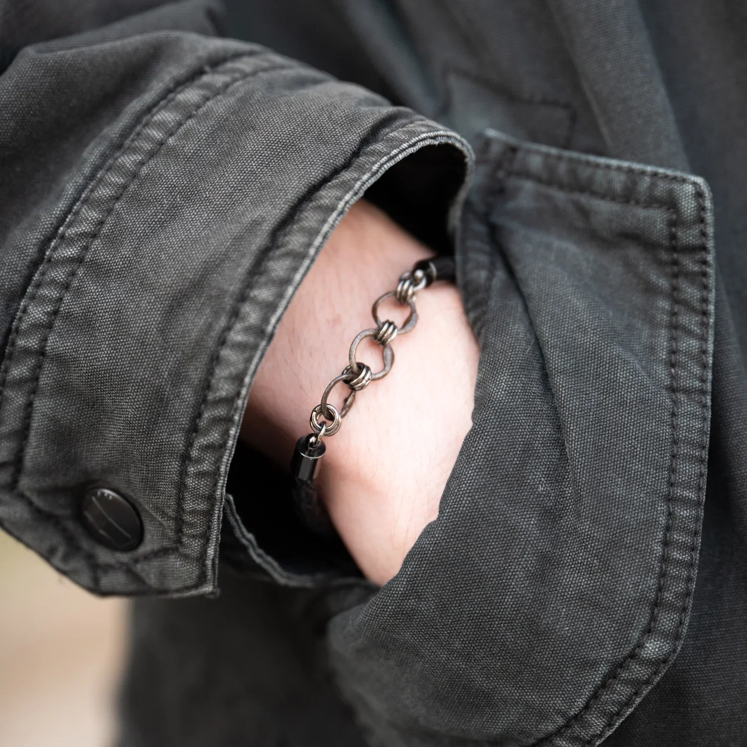 Image of Medieval Chain Mail Bracelet