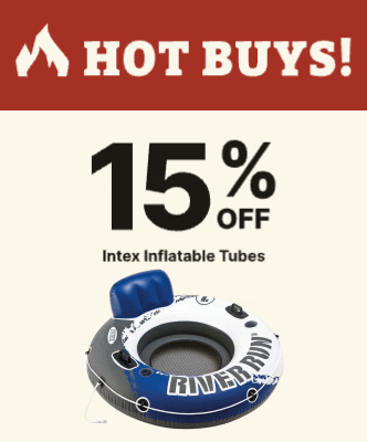 15% Off Intex Inflatable Tubes