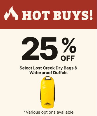25% Off Select Lost Creek Dry Bags & Duffels