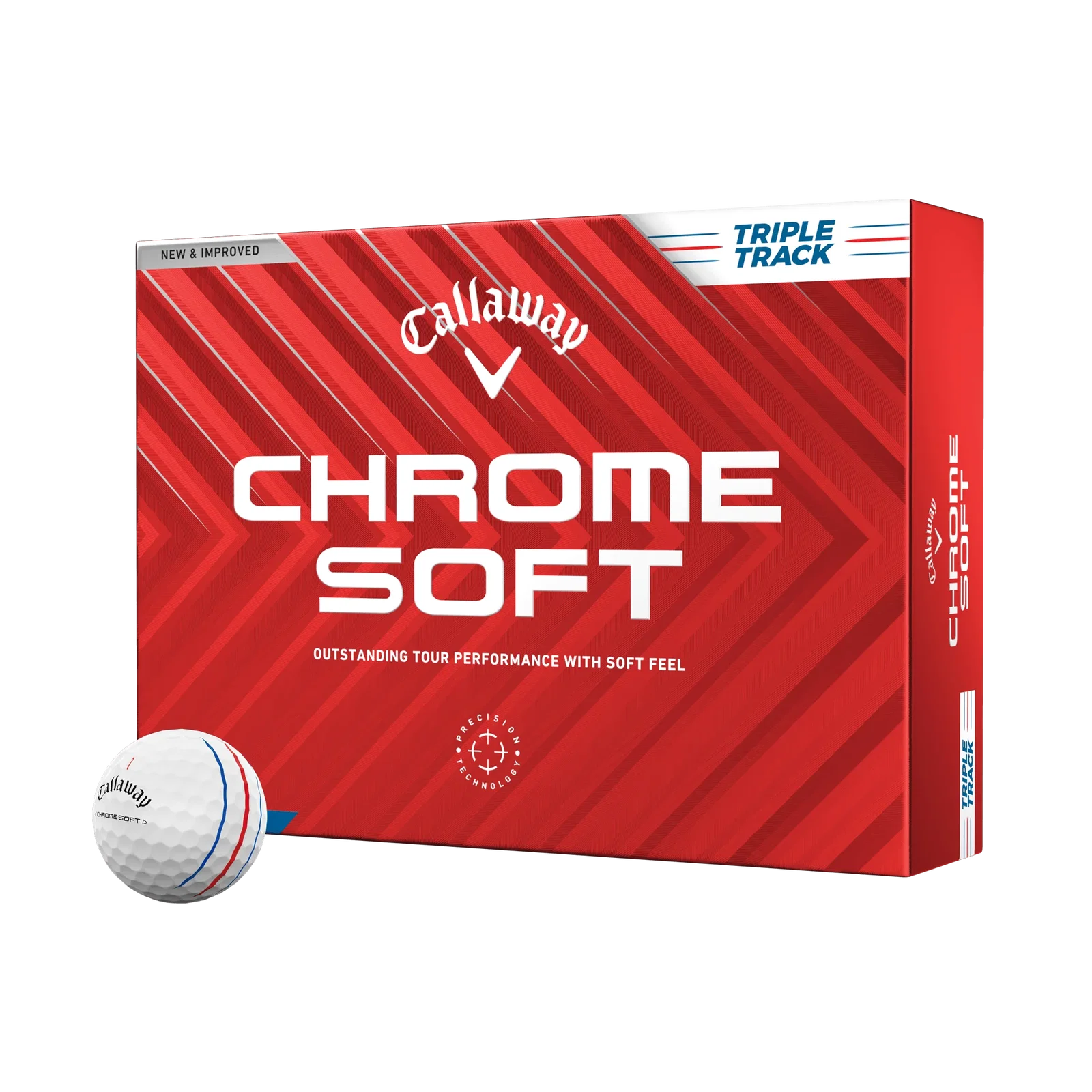 Chrome Soft Triple Track '24 Golf Balls