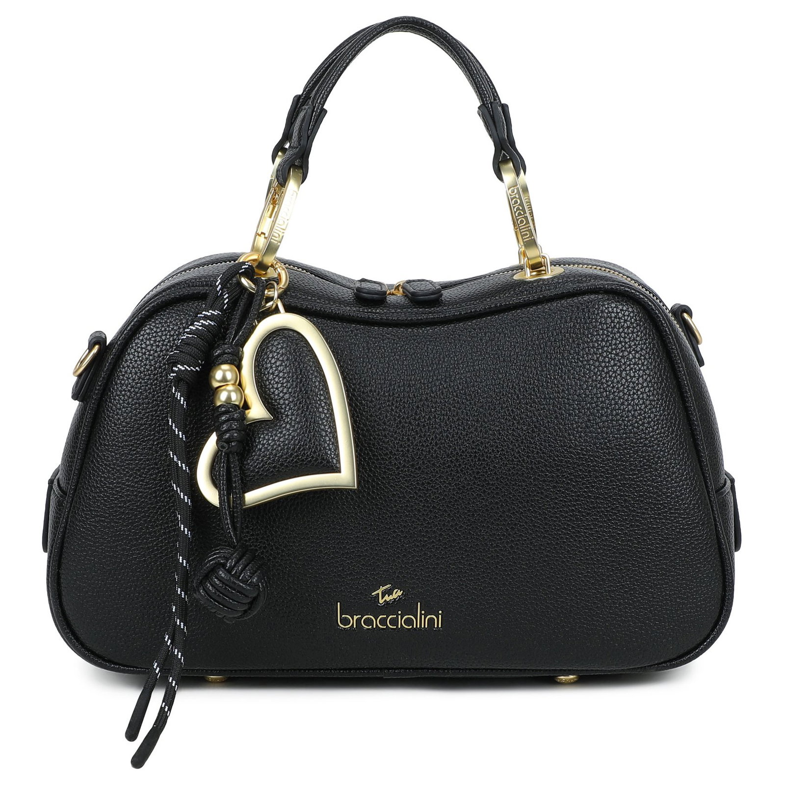 Braccialini Candy Bauletto a mano e tracolla B19111 Nero