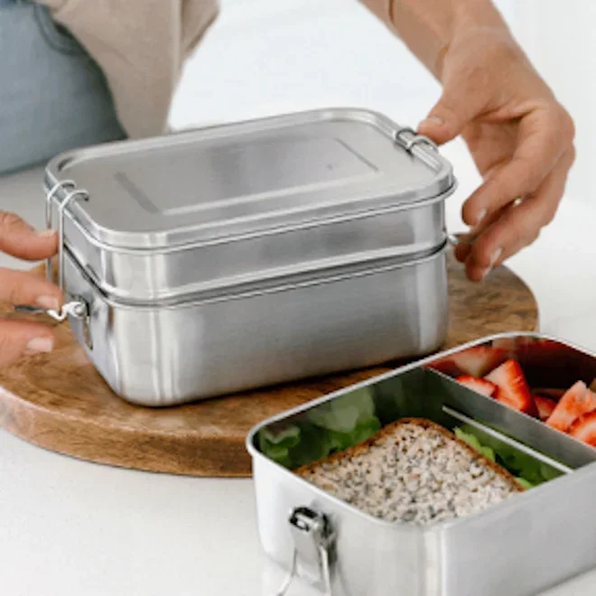 MicroGarden Stainless Steel Bento Box