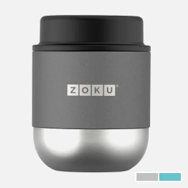 Zoku Stainless Steel Vacuum Insulated Food Jar, 295ml