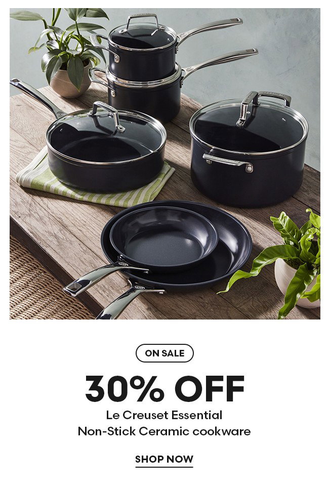 Le Creuset Essential Non-Stick Ceramic cookware
