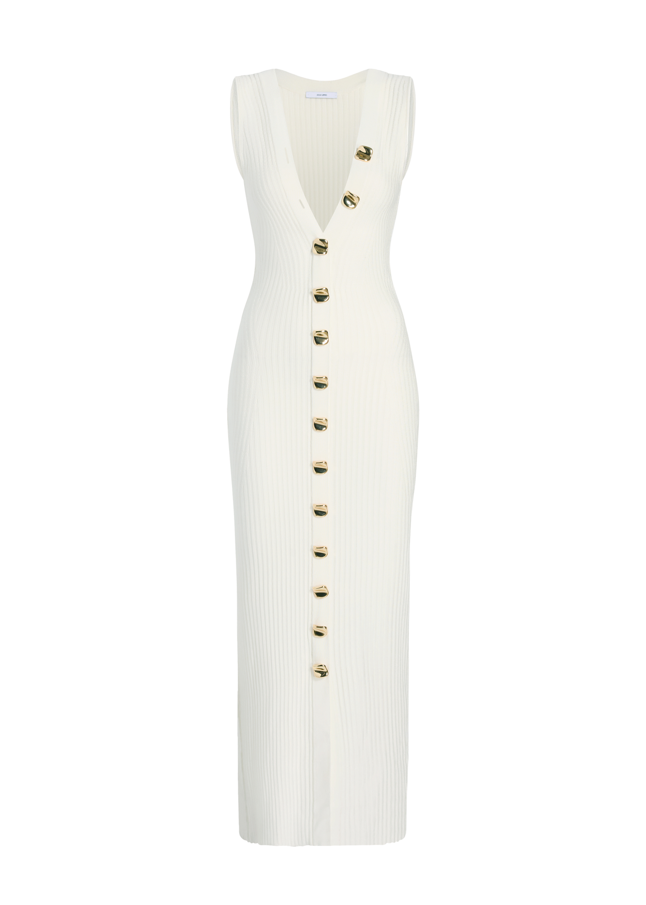 Ghost image of the eliza dress in ivory