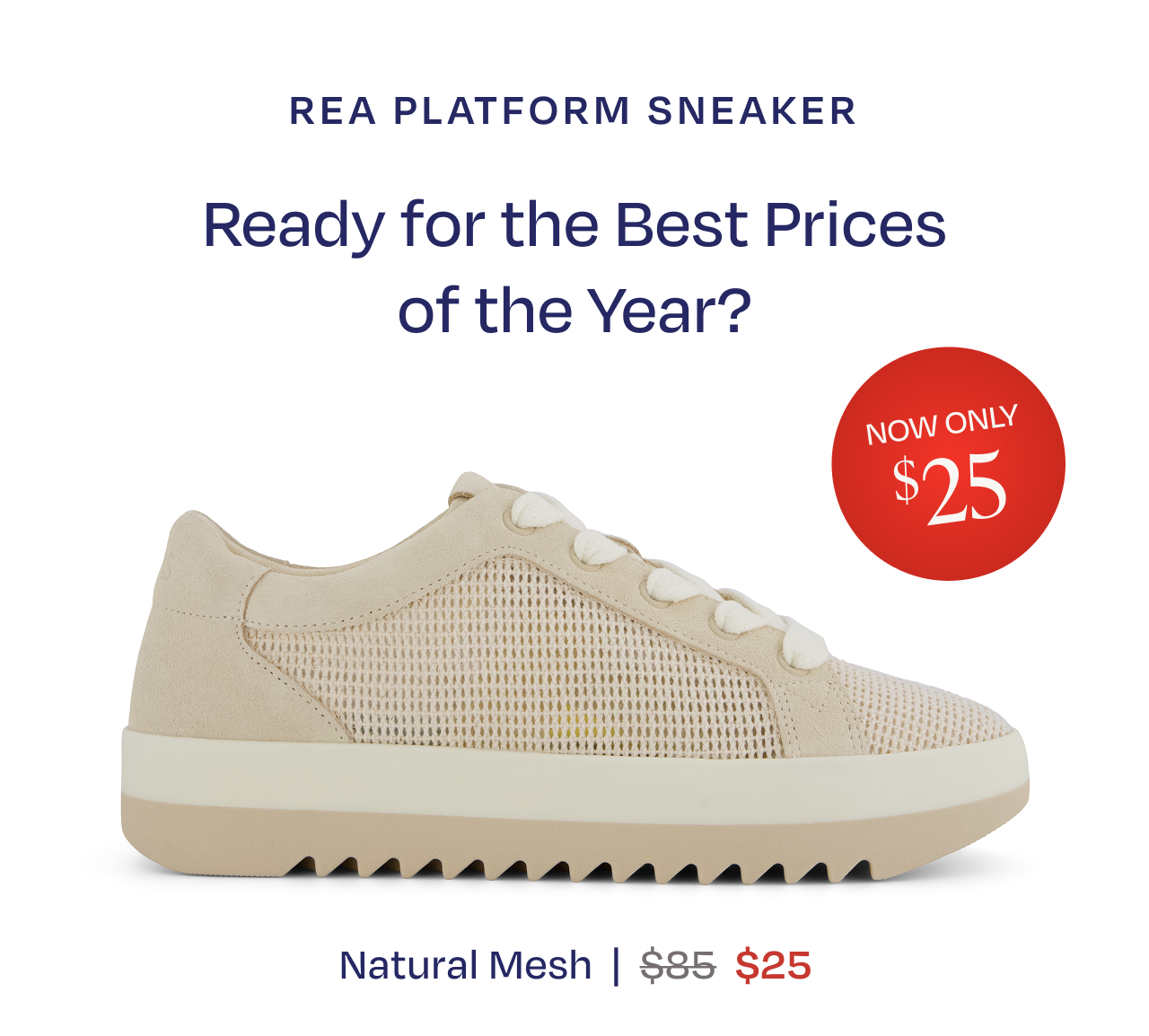 Rea Lace-Up Platform Sneaker