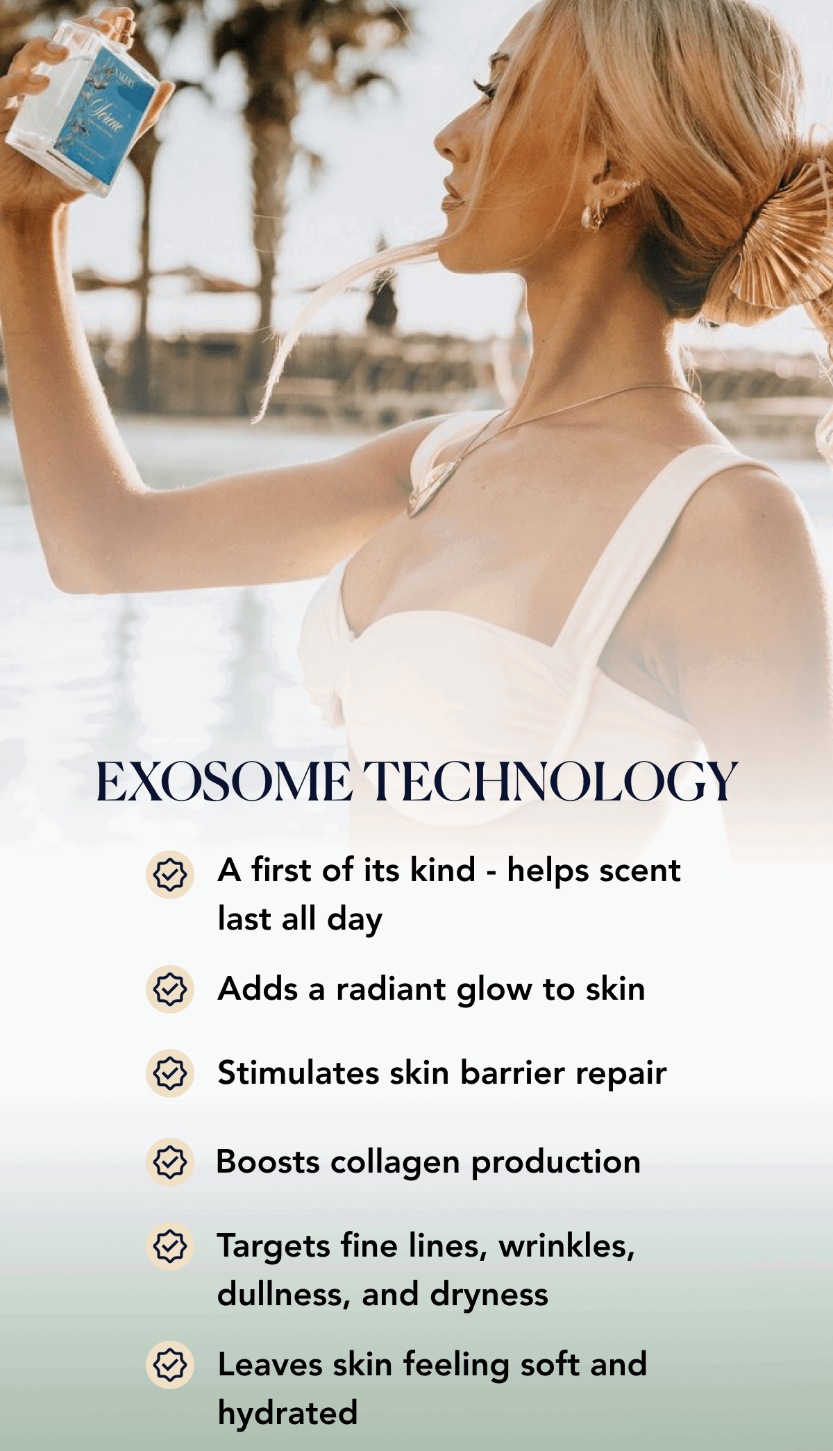 helps scent last all day and stimulates skin barrier repair