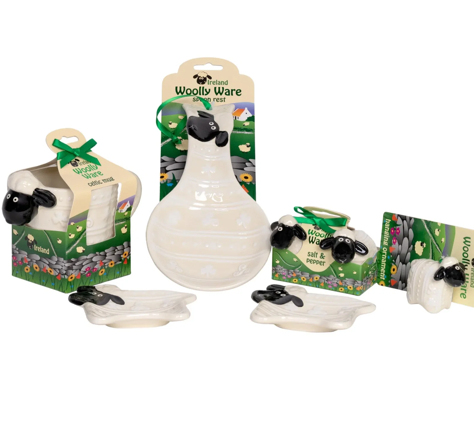 Image of Woolly Ware Handpainted Irish Sheep Collection