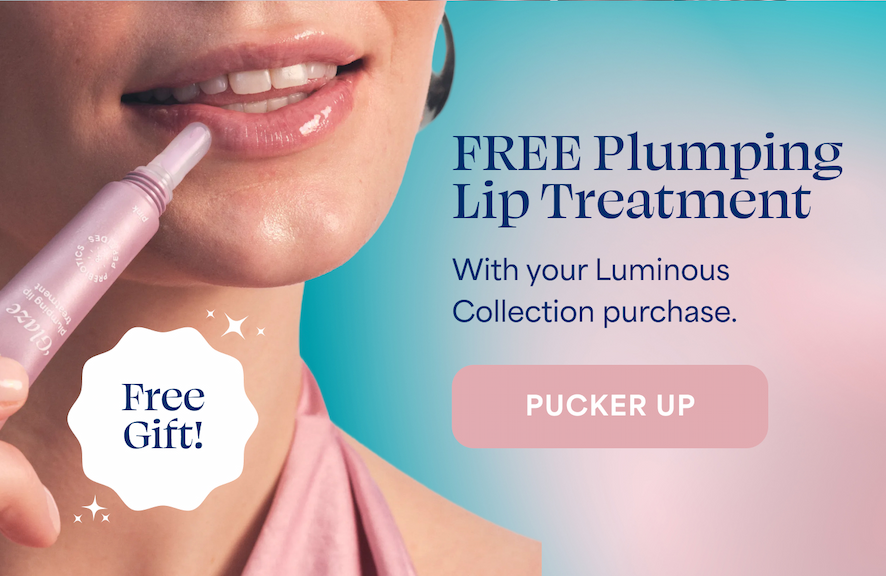 FREE Plumping Lip Treatment  With your Luminous Collection purchase. -- PUCKER UP
