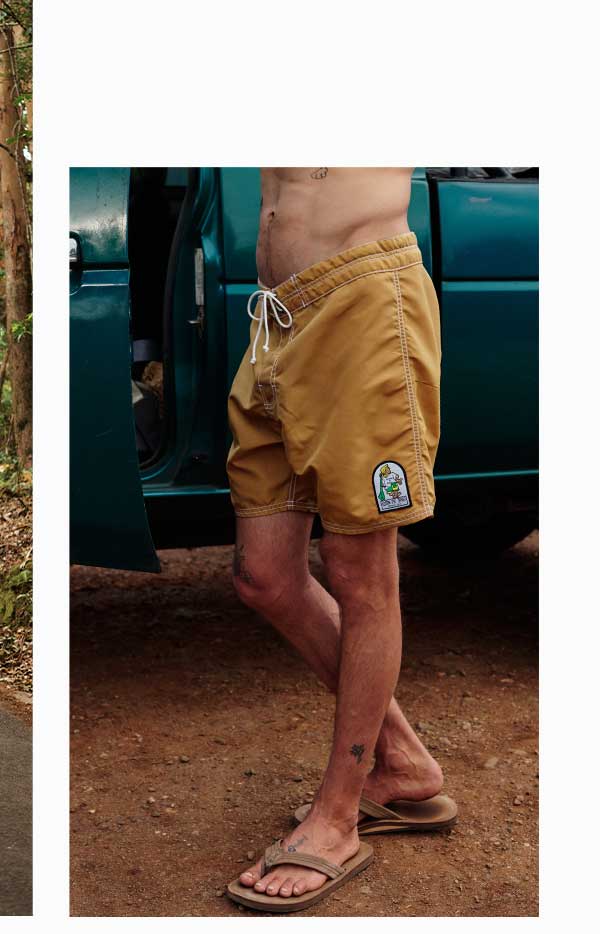 Male Model wearing the Waterman Trunk
