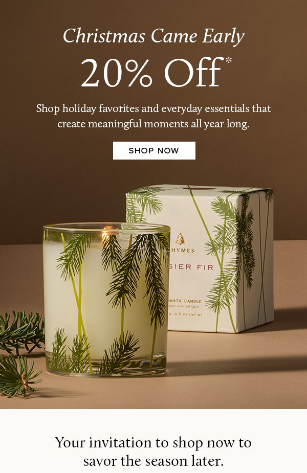 Christmas in July Sale: 20% Off
