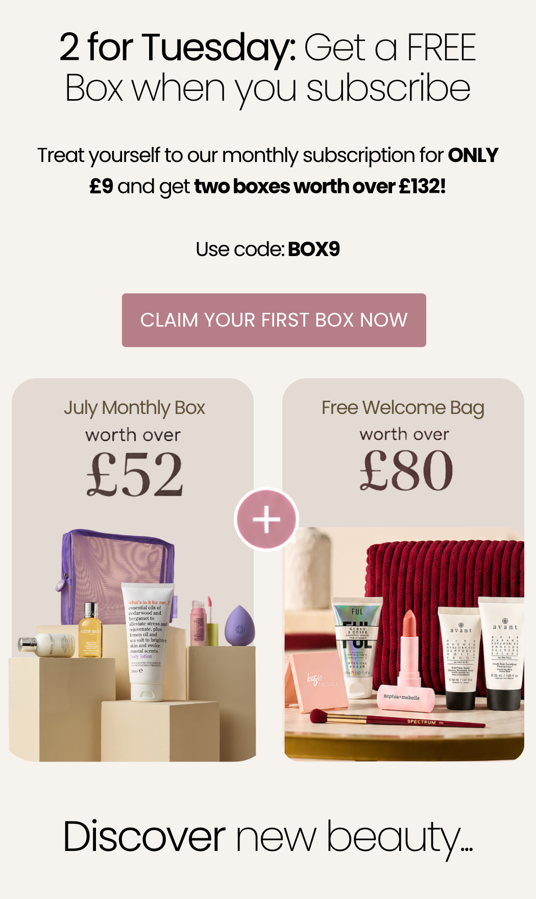 Use Code: BOX9