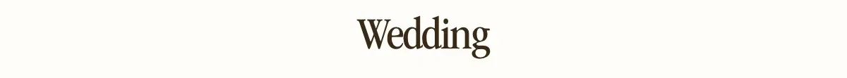 Wedding