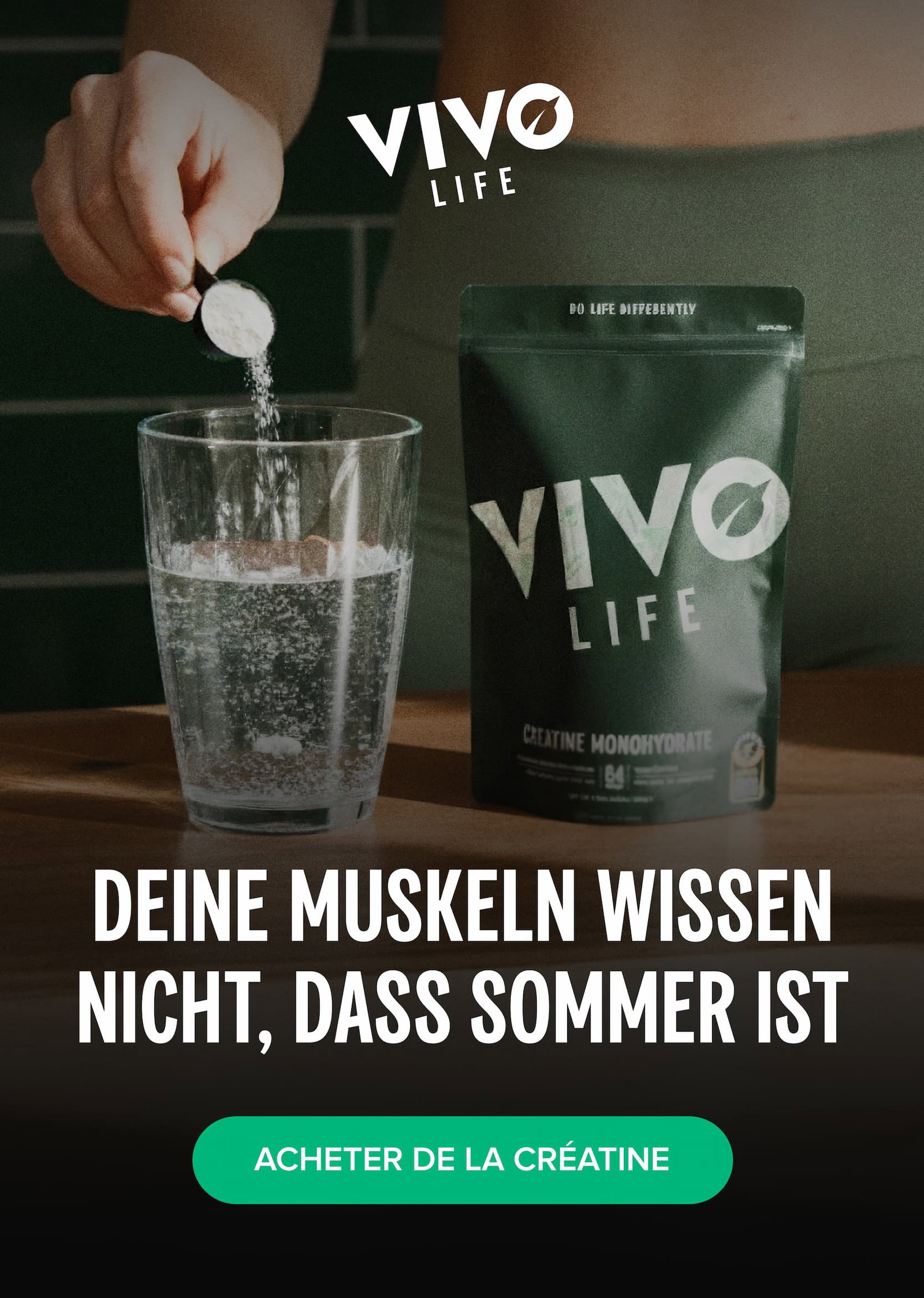 DEINE MUSKELN WISSEN NICHT, DASS SOMMER IST