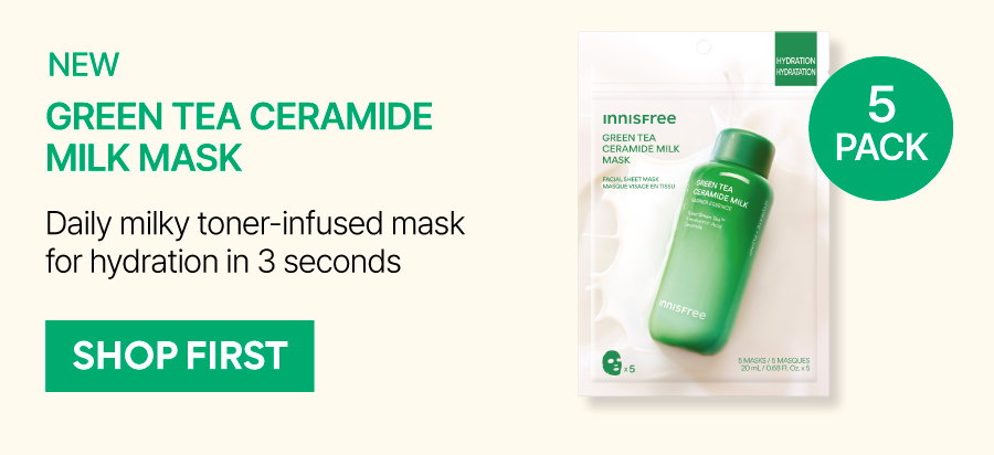 GREEN TEA CERAMIDE MILK MASK