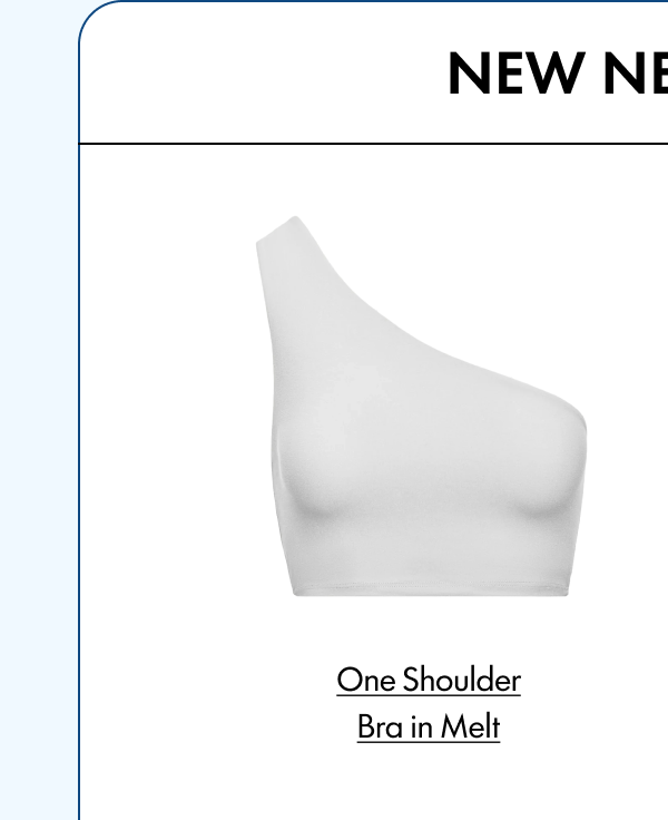 One Shoulder Bra in Melt
