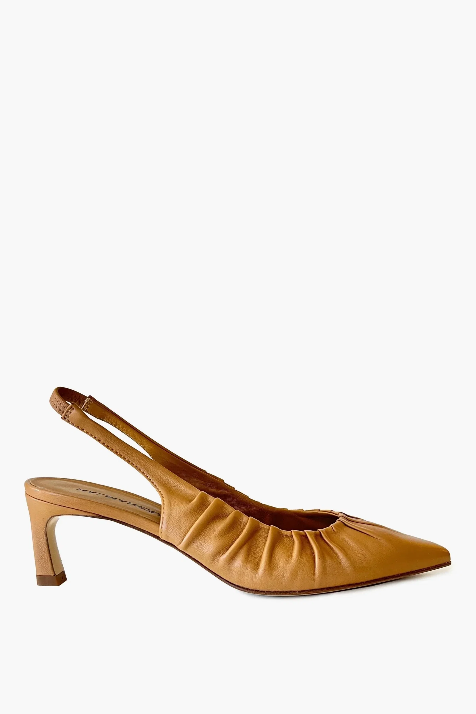 Image of Pointed Toe Slingback Heel Pumps - VALE46
